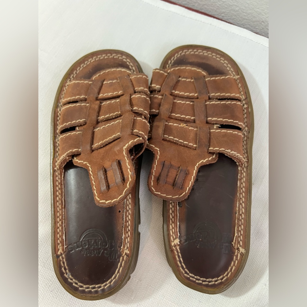 Doc Martens fisherman sandal back‎ straps removed size 2/3 kids